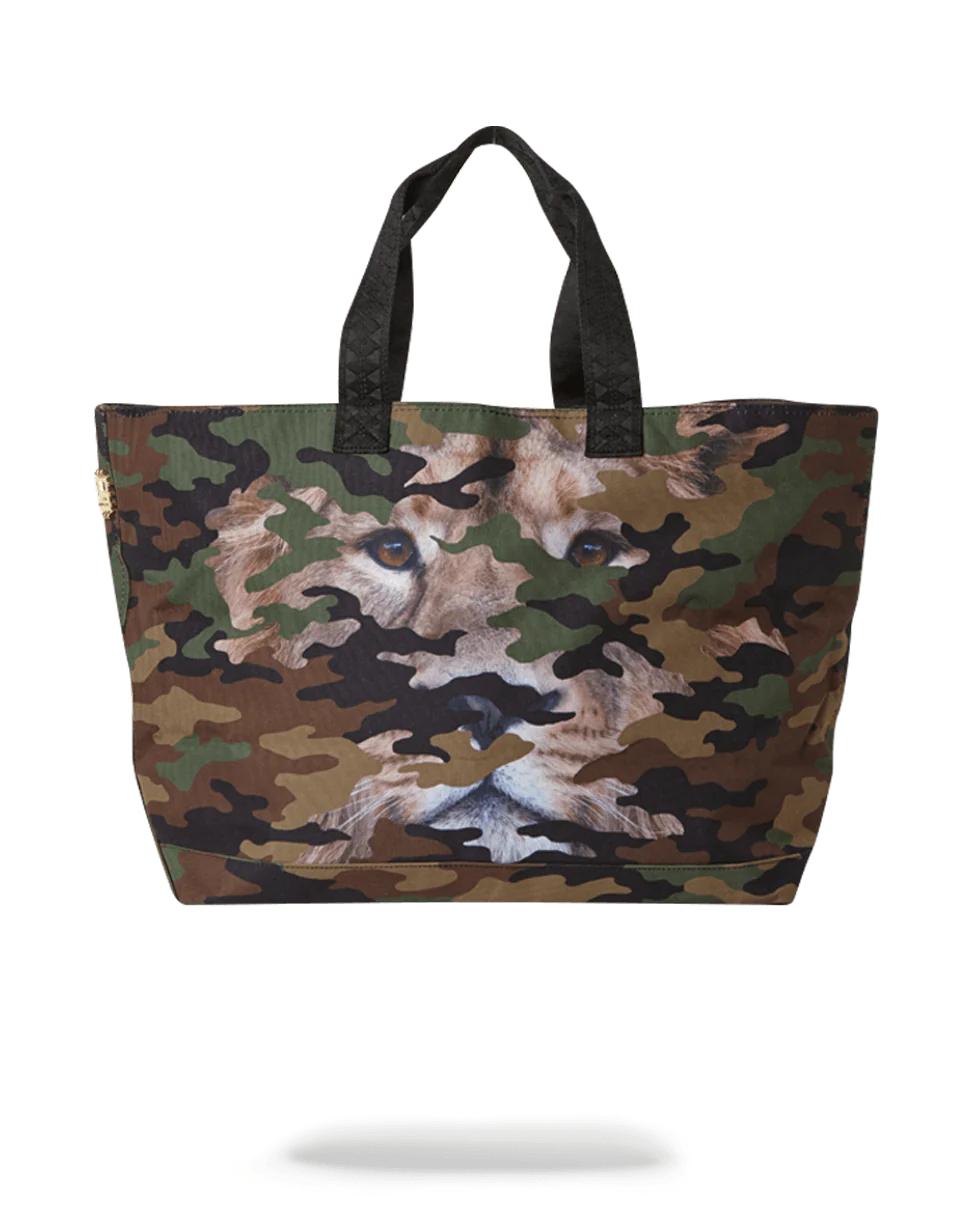 Sprayground LION CAMO TOTE BAG