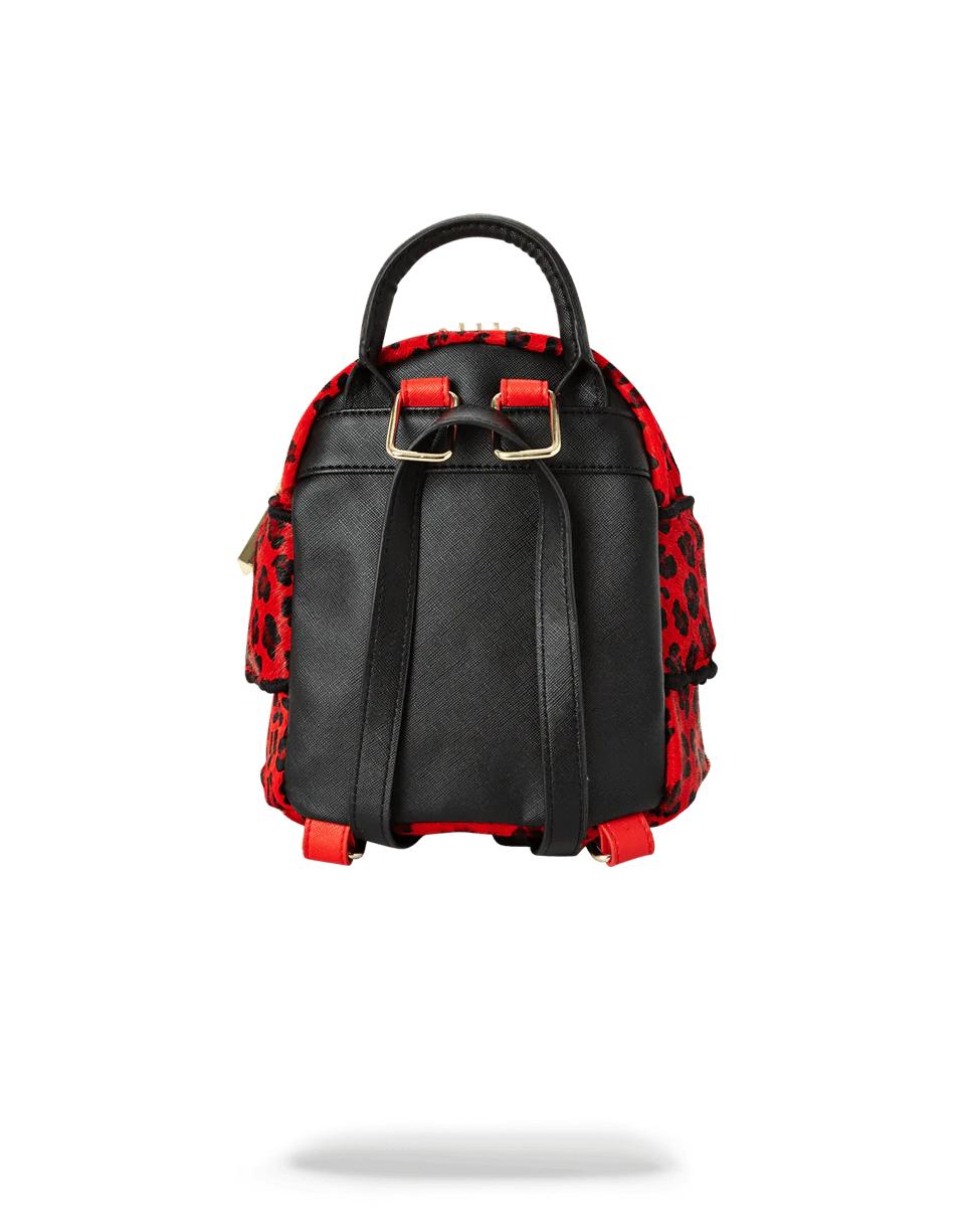 Sprayground RED LEOPARD ANGEL (PONY HAIR)