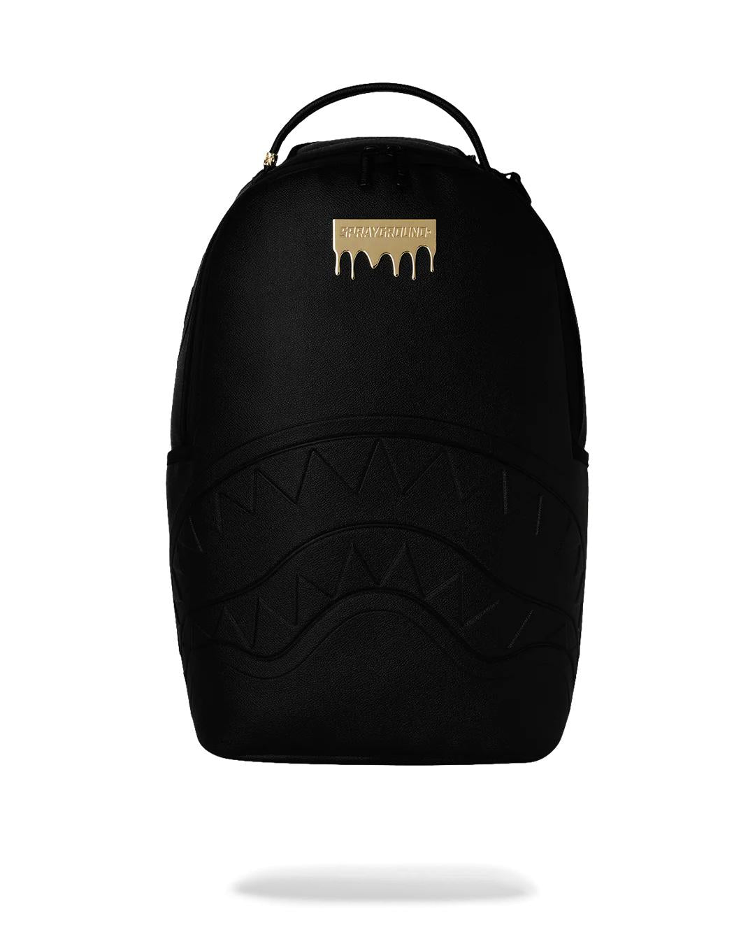 Sprayground GOLD BRICK DRIP BLACK BACKPACK