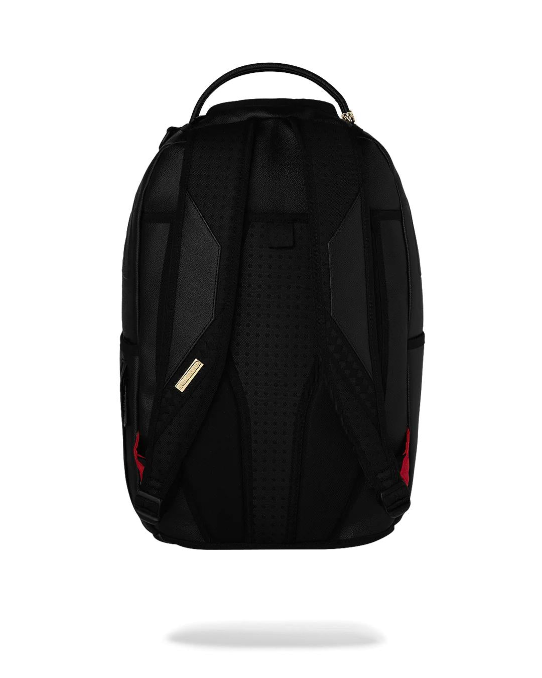 Sprayground GOLD BRICK DRIP BLACK BACKPACK