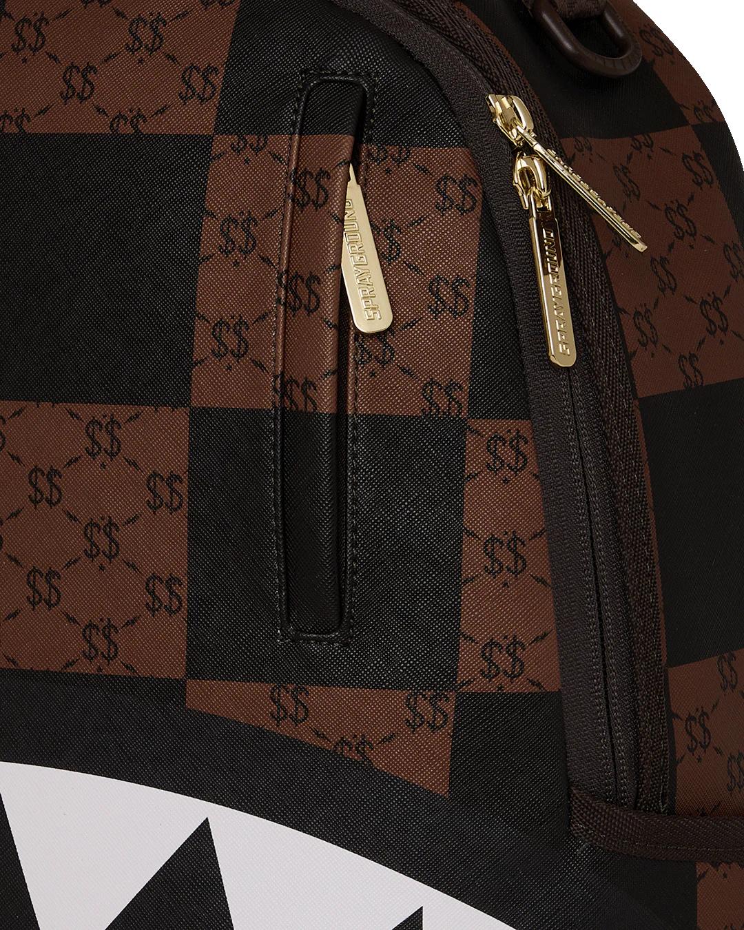 Sprayground THAT BIG CHECK SHARK BACKPACK