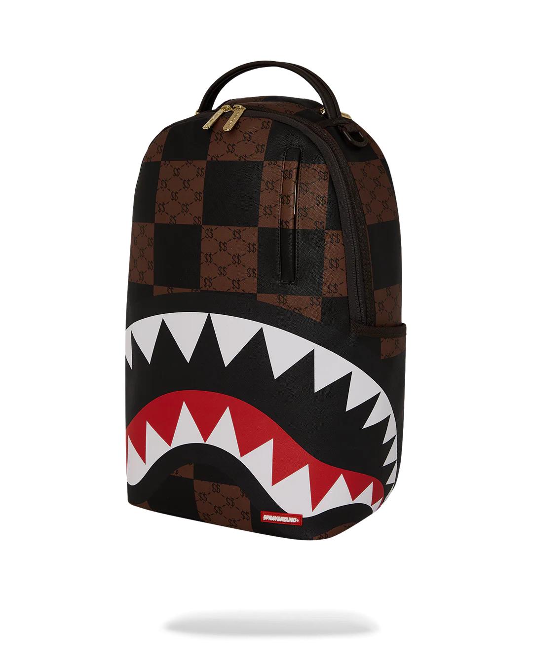 Sprayground THAT BIG CHECK SHARK BACKPACK