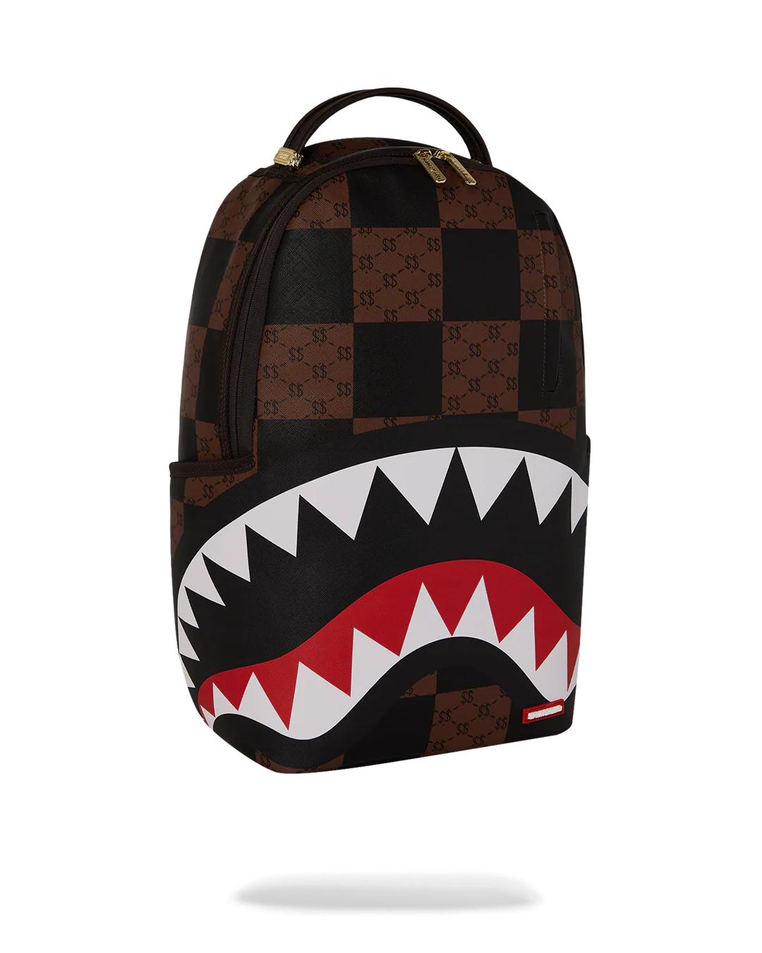 Sprayground THAT BIG CHECK SHARK BACKPACK