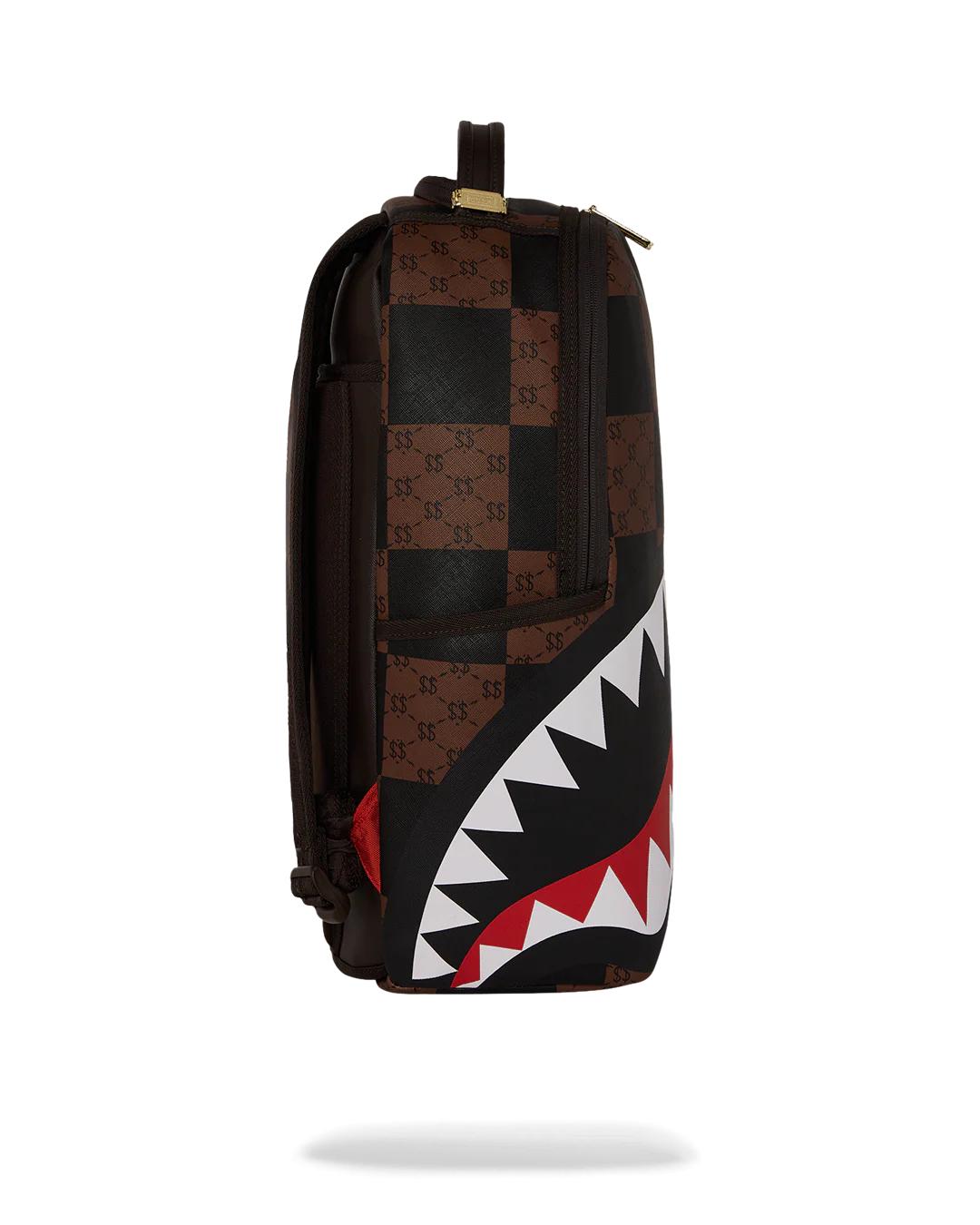 Sprayground THAT BIG CHECK SHARK BACKPACK