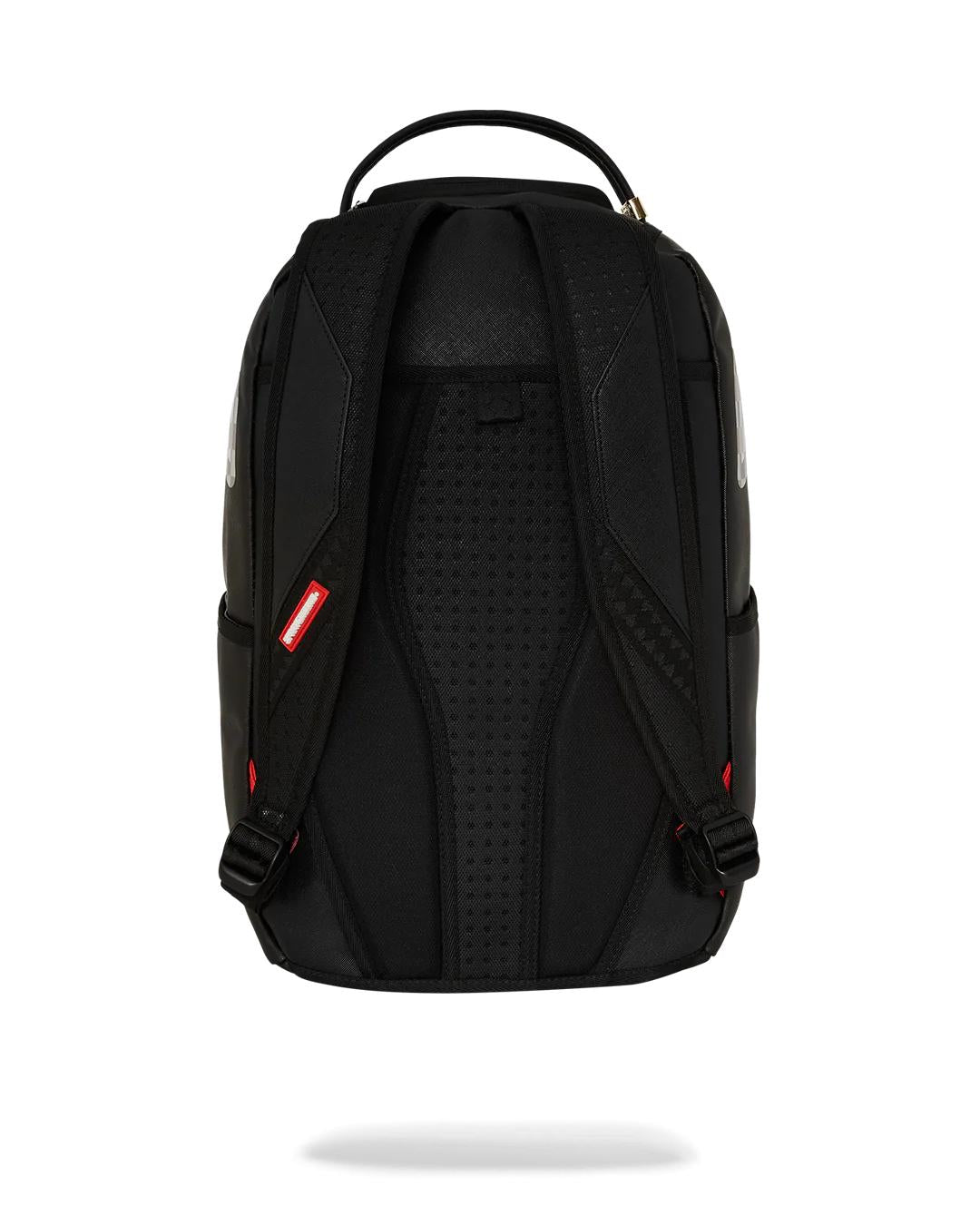 Sprayground SHARK CENTRAL CREAM BLACK CHECK BACKPACK