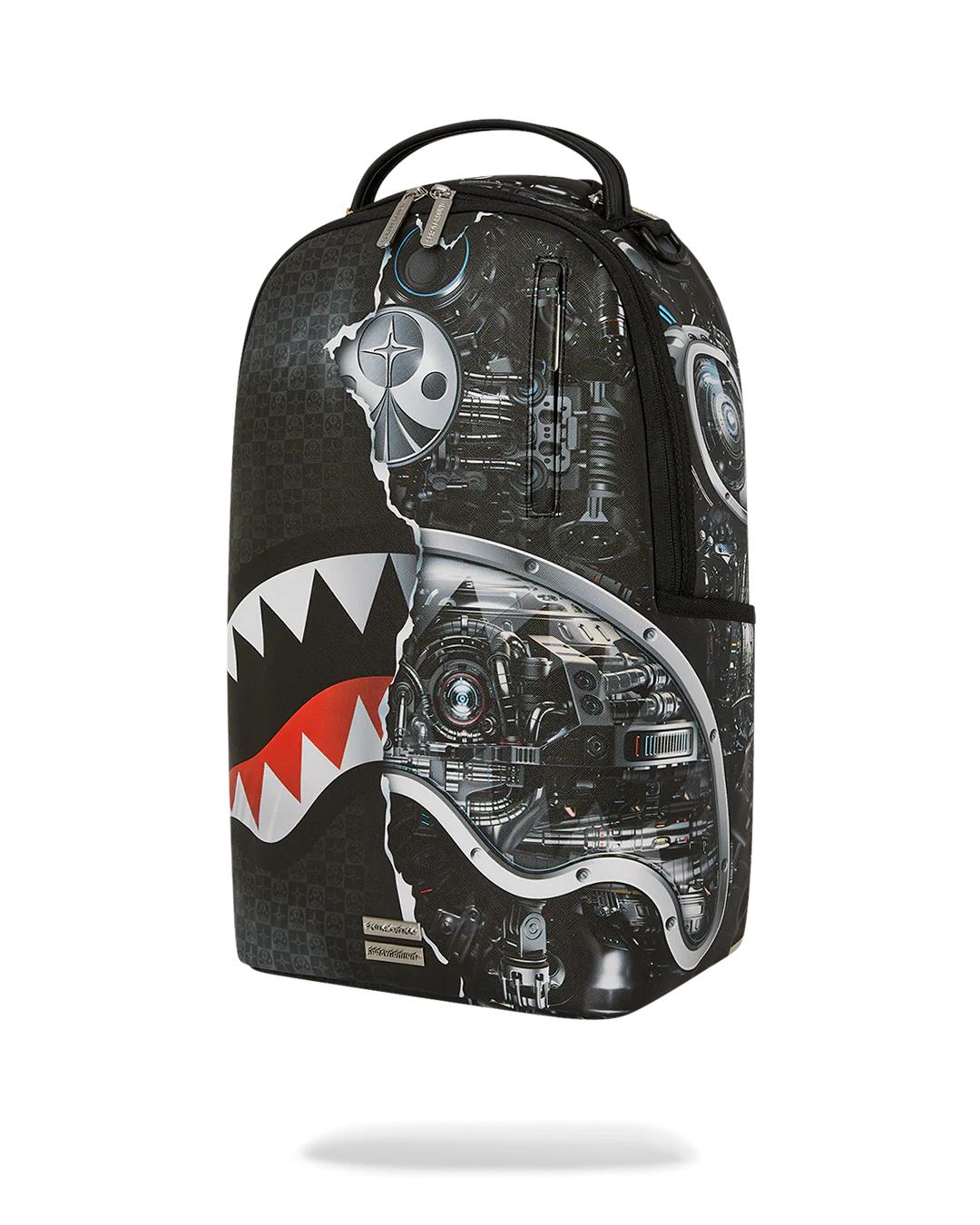 Sprayground FOUNDATION LADY DEMERZEL ROBOTIC SHARK BACKPACK