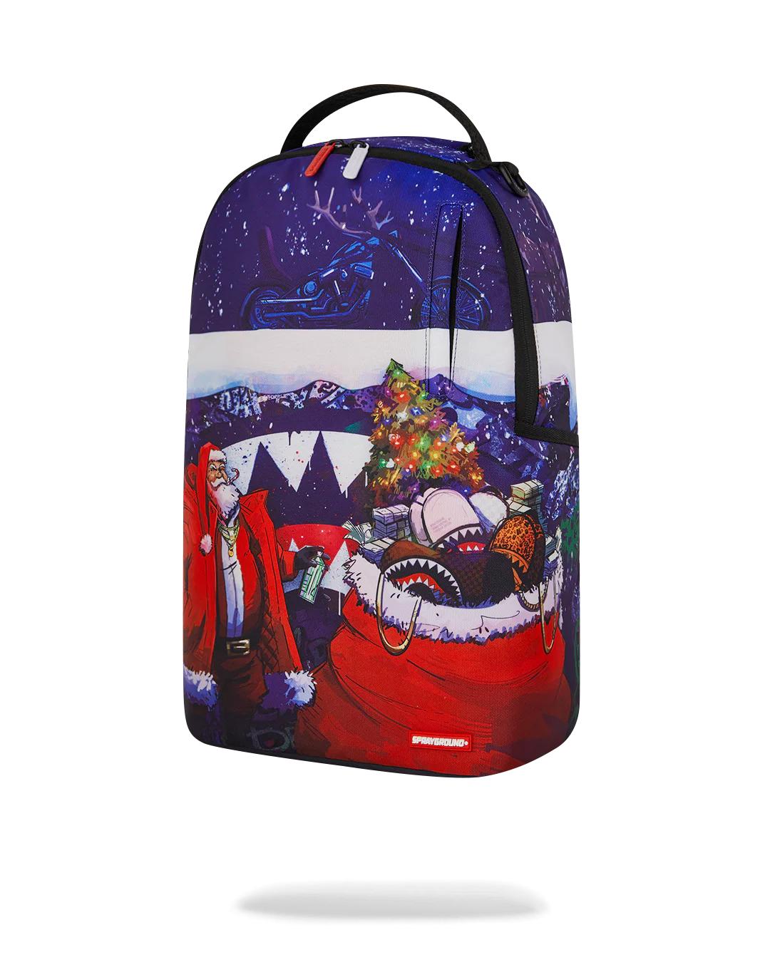 Sprayground SANTA BIG BAG STACKS BACKPACK