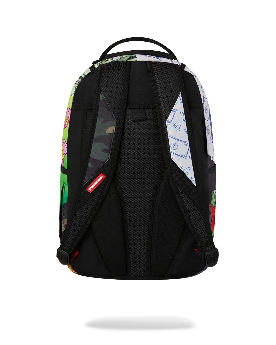 Sprayground MEAN MONEY COLLAGE BACKPACK