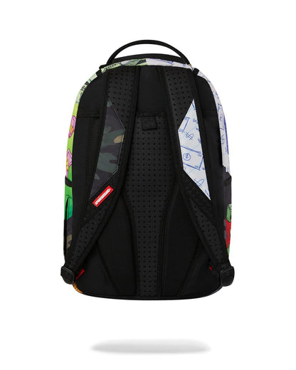 Sprayground MEAN MONEY COLLAGE BACKPACK
