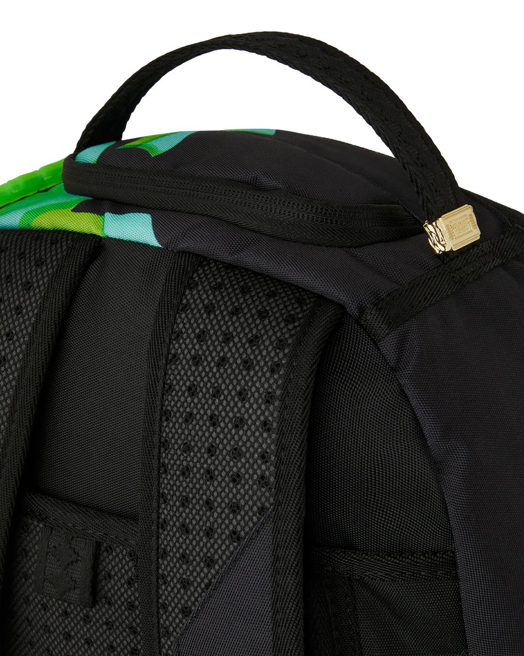 Sprayground ZOMBIE OOZE SHARK CENTRAL BACKPACK