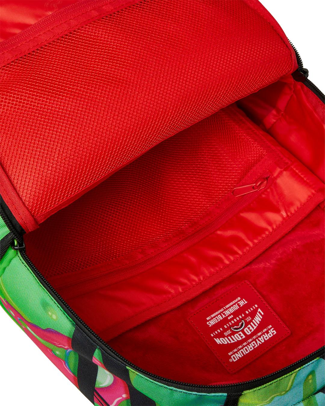 Sprayground ZOMBIE OOZE SHARK CENTRAL BACKPACK