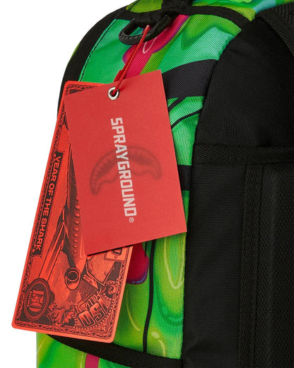 Sprayground ZOMBIE OOZE SHARK CENTRAL BACKPACK