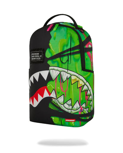 Sprayground ZOMBIE OOZE SHARK CENTRAL BACKPACK