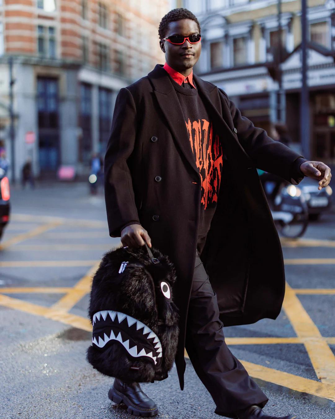 Sprayground FURZILLA SHARK (NIGHT) BACKPACK