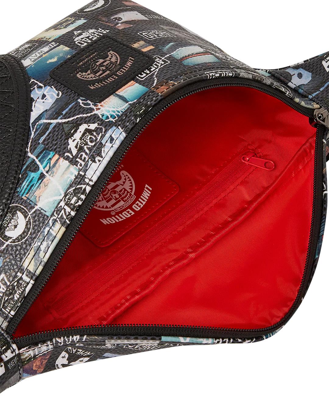 Sprayground PORSCHE AHEAD COLLAB SAVVY CROSSBODY - LIMITED EDITION