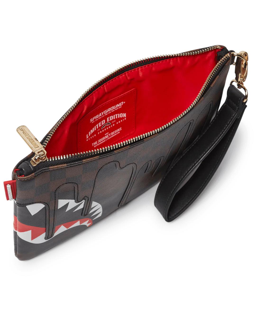 Sprayground XTC SHARKS IN PARIS CROSSOVER CLUTCH