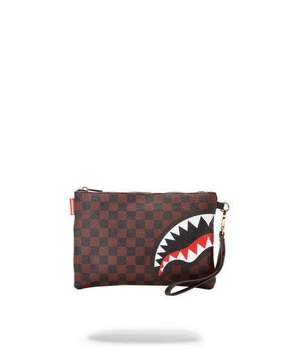Sprayground CHECKS IN CAMOFLAUGE CROSSOVER CLUTCH