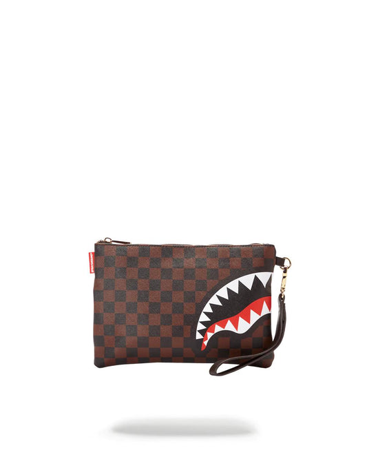 Sprayground CHECKS IN CAMOFLAUGE CROSSOVER CLUTCH