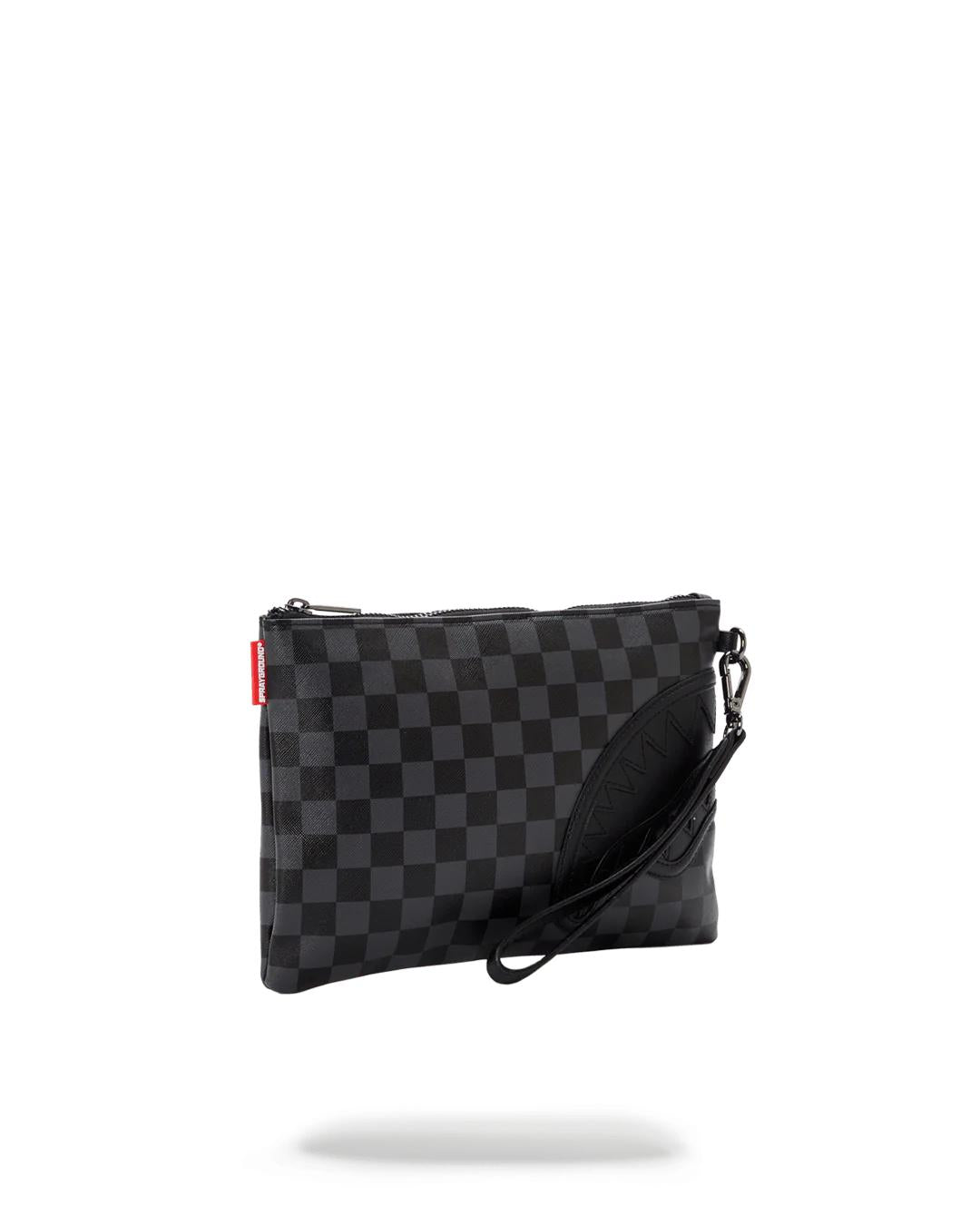 Sprayground HENNY BLACK CROSSOVER CLUTCH