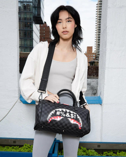 Sprayground WHAT THE BEEP' SHARK MINI DUFFLE