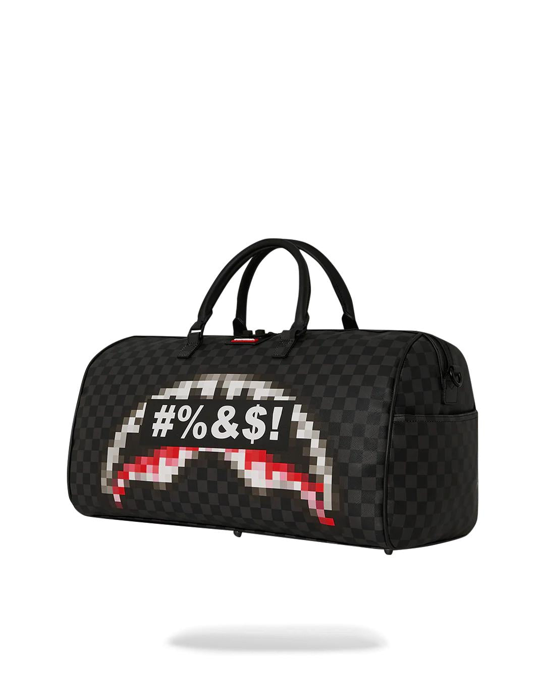 Sprayground WHAT THE BEEP' SHARK DUFFLE
