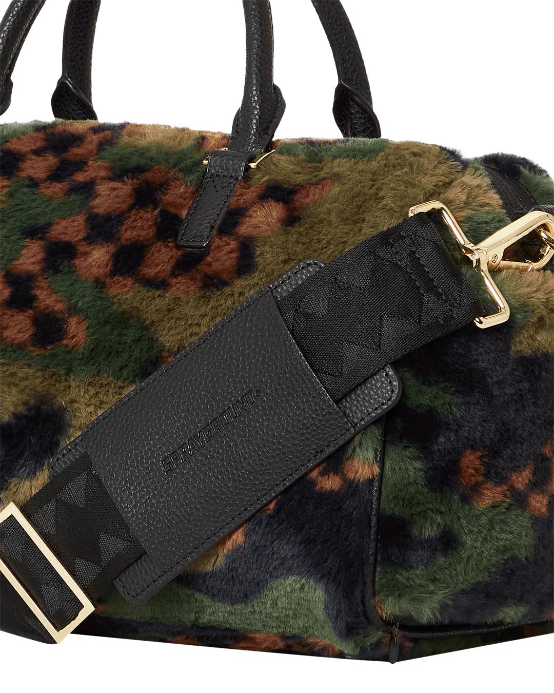 Sprayground BIG SKY FUR SHARK MINI DUFFLE