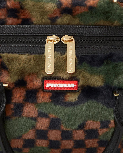 Sprayground BIG SKY FUR SHARK MINI DUFFLE