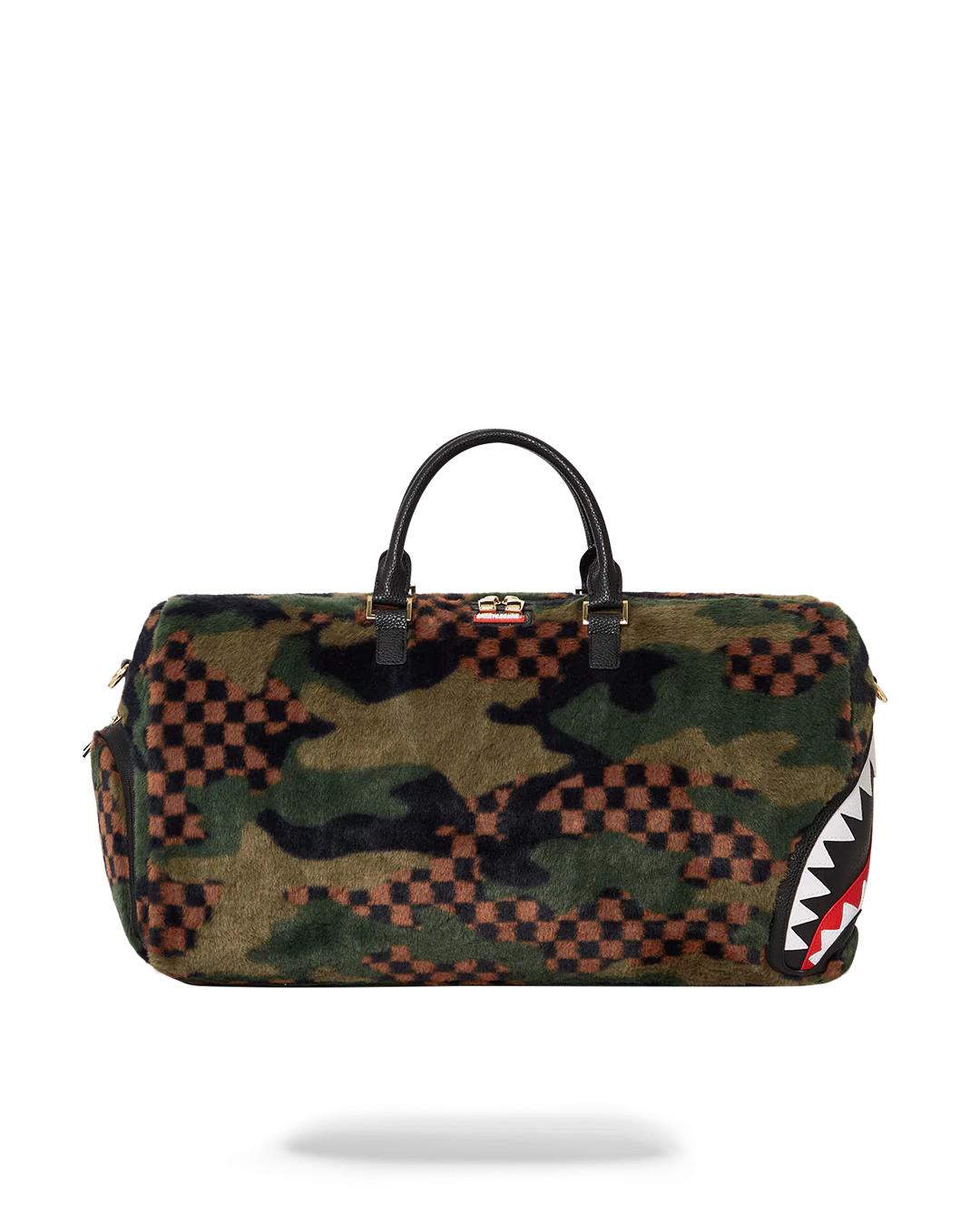 Sprayground BIG SKY FUR SHARK DUFFLE