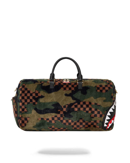 Sprayground BIG SKY FUR SHARK DUFFLE