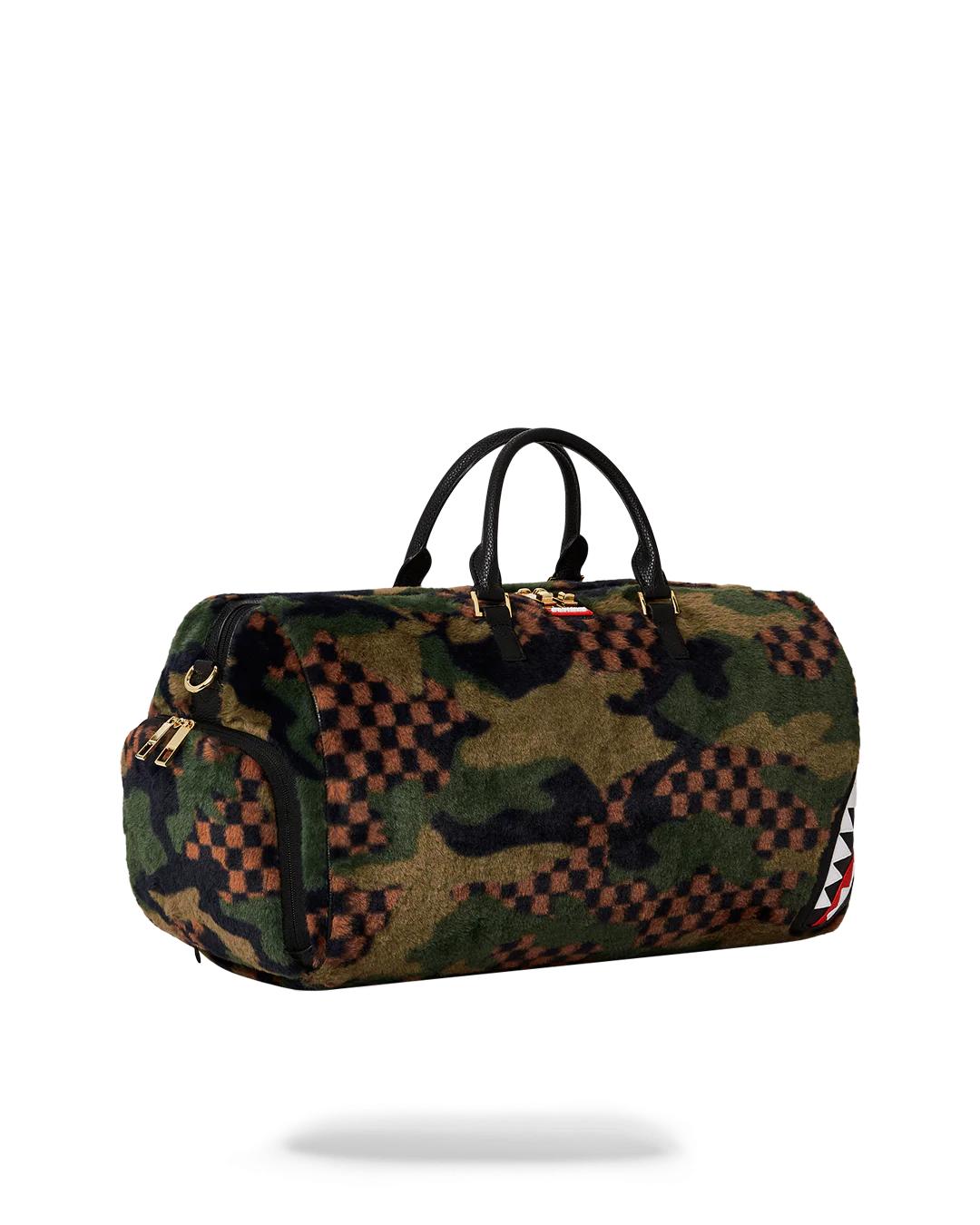 Sprayground BIG SKY FUR SHARK DUFFLE