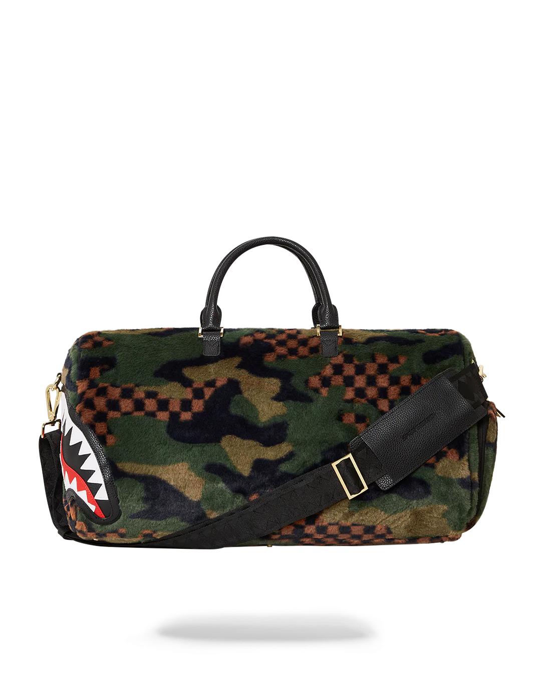 Sprayground BIG SKY FUR SHARK DUFFLE