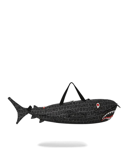 Sprayground SHARKFINITY STEALTH PILOT SHARK SHAPE DUFFLE