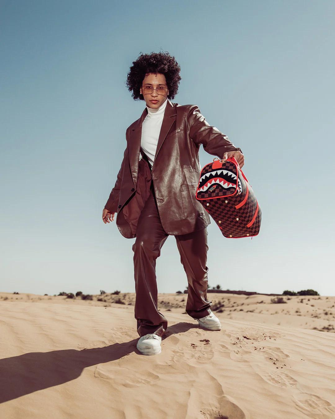 Sprayground ALL OR NOTHING SHARKS IN PARIS MINI DUFFLE
