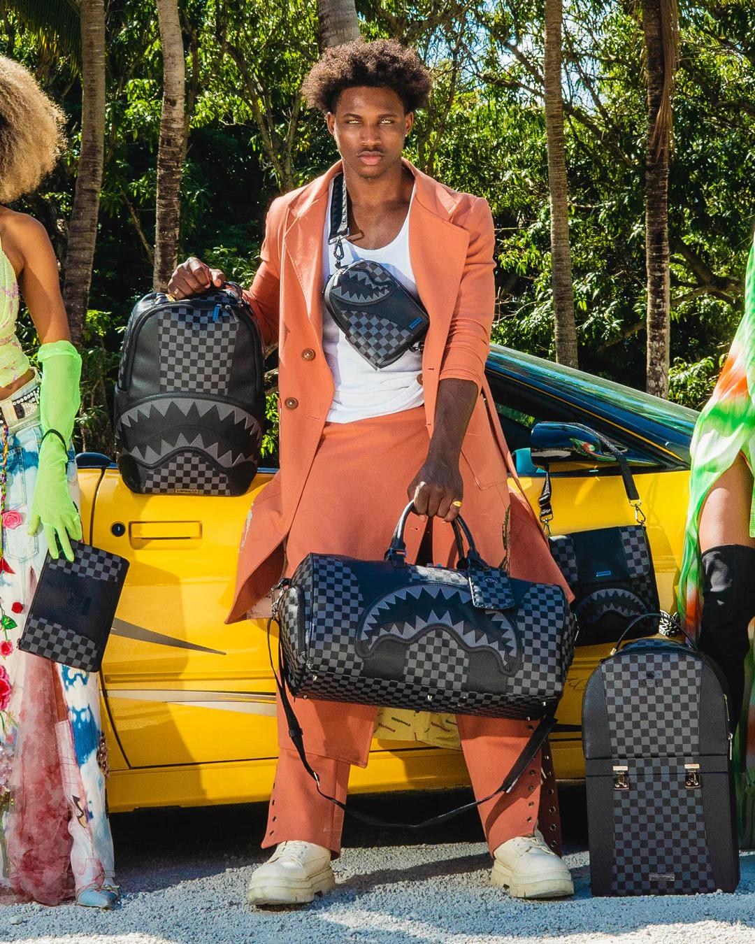 Sprayground RACEWAY SHADOW PHANTOM LARGE DUFFLE