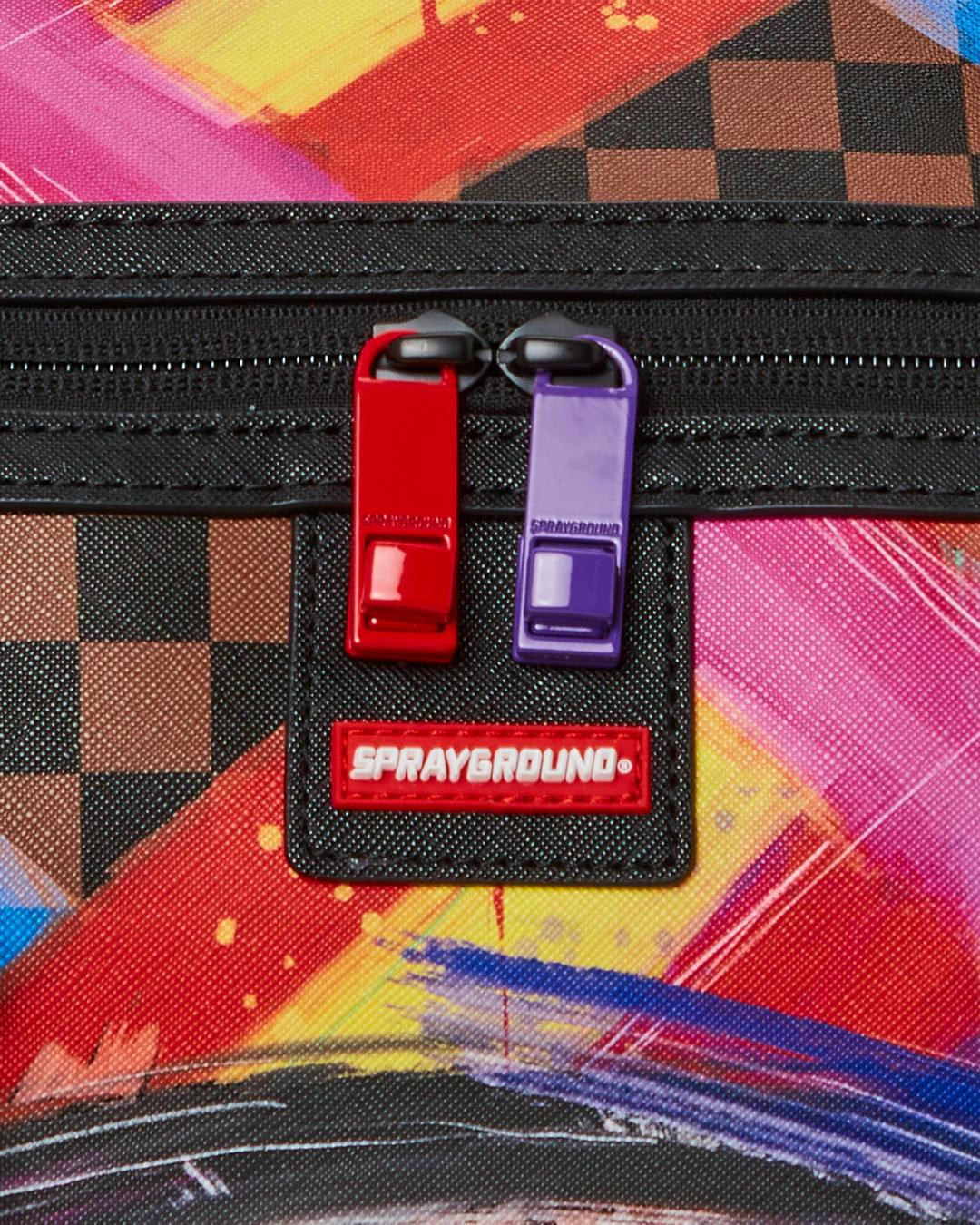 Sprayground SHARKS IN PARIS CITY STREAKS DUFFLE