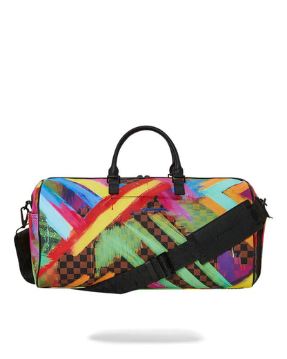 Sprayground SHARKS IN PARIS CITY STREAKS DUFFLE
