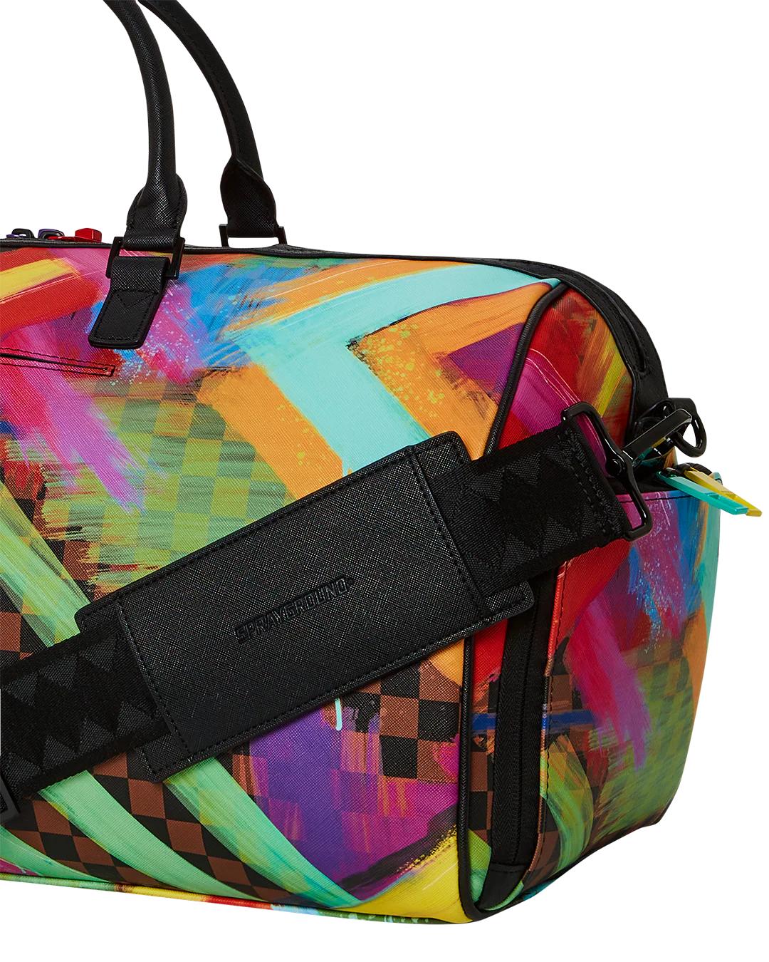 Sprayground SHARKS IN PARIS CITY STREAKS DUFFLE