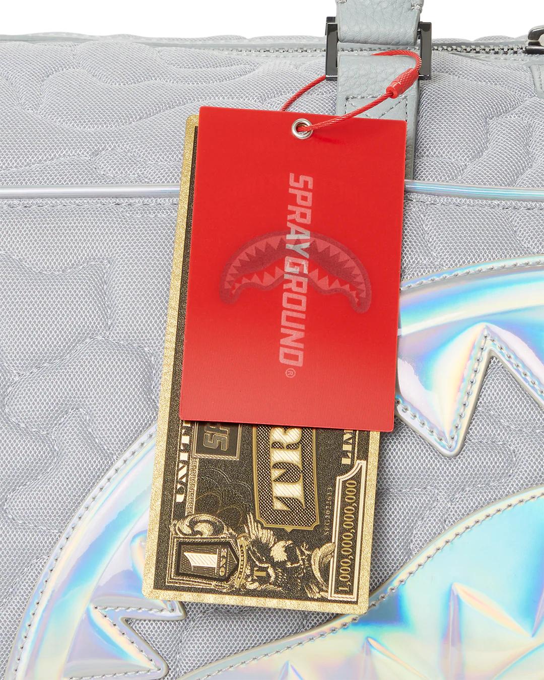 Sprayground MIRASHAKU IRIDESCENT QUILT DUFFLE