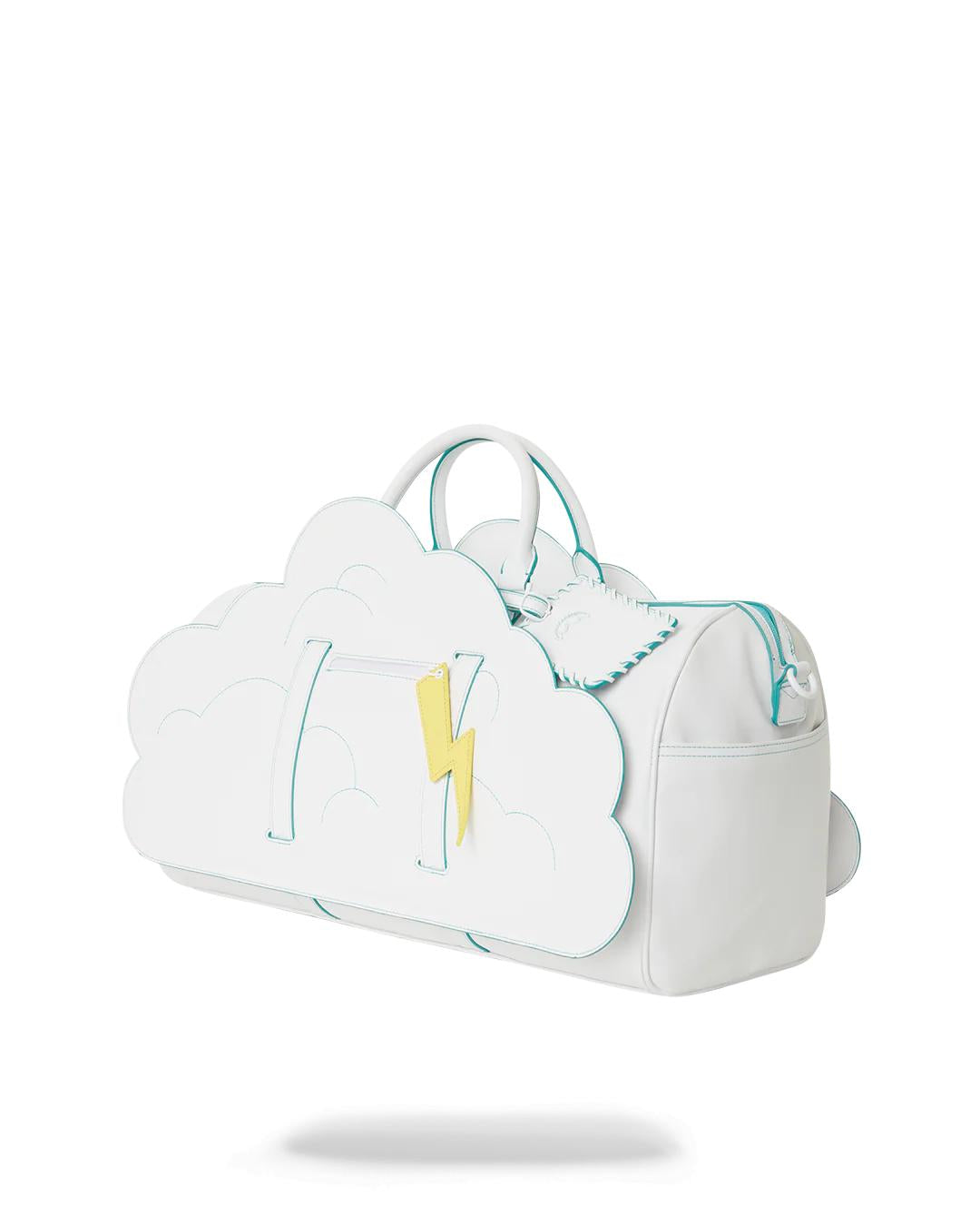 Sprayground CLOUDY WITH A CHANCE OF SHARK DUFFLE