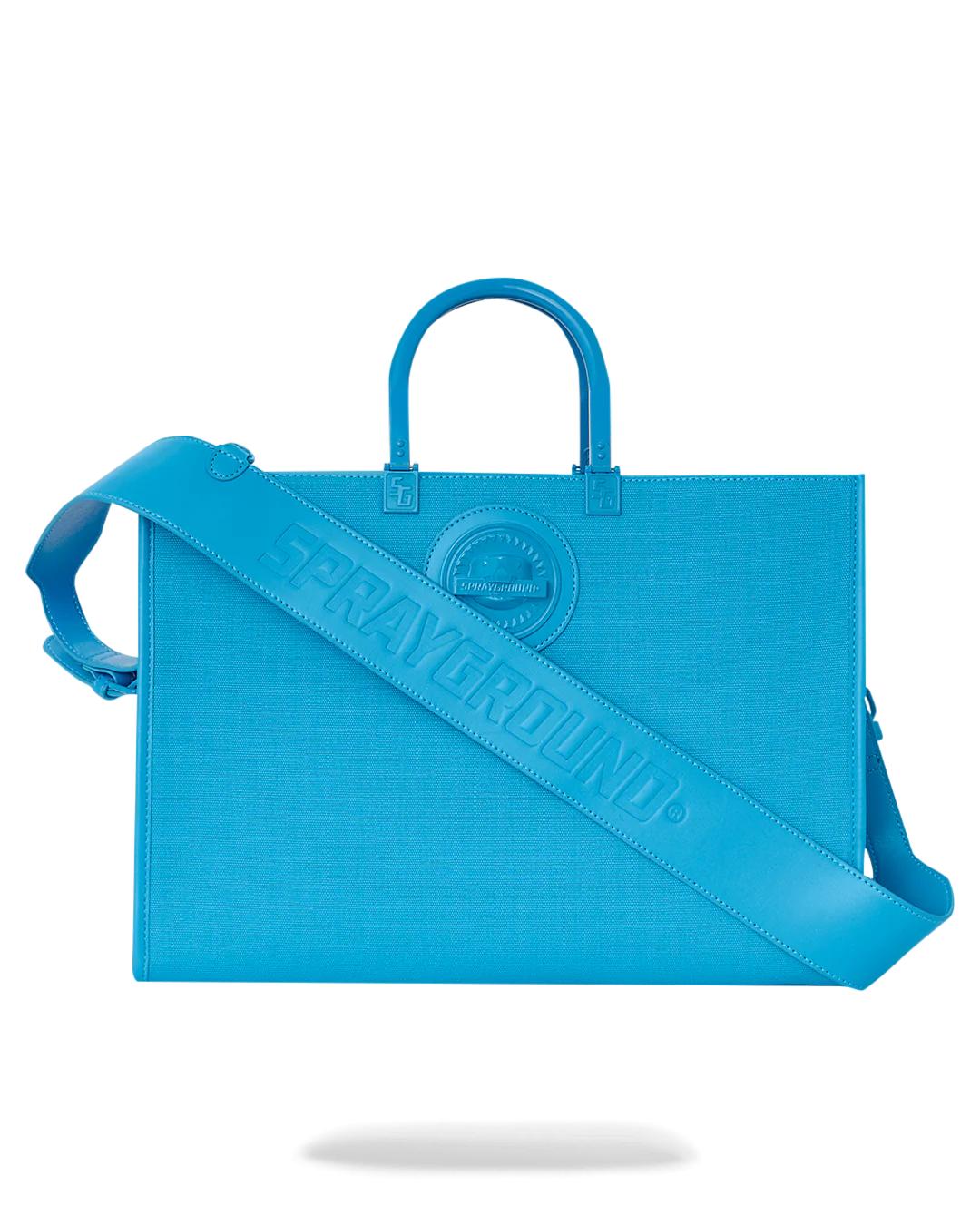 Sprayground HEAVY METAL SHARK BLUE TORTUGA TOTE