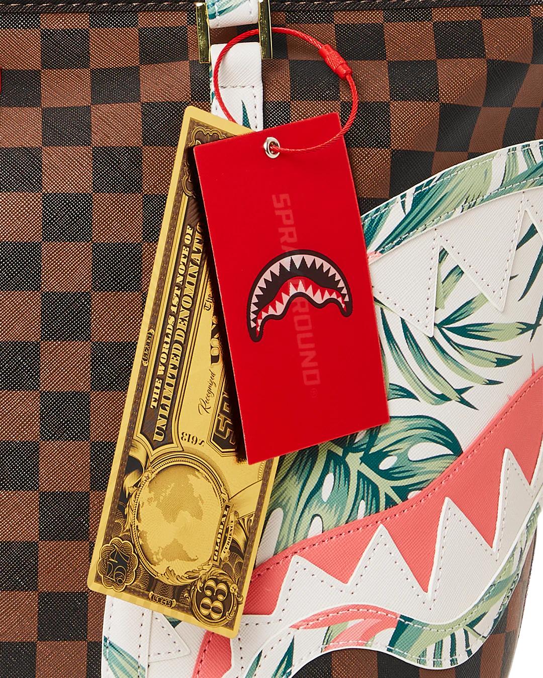 Sprayground SHARKS IN PARIS COASTAL TOTE
