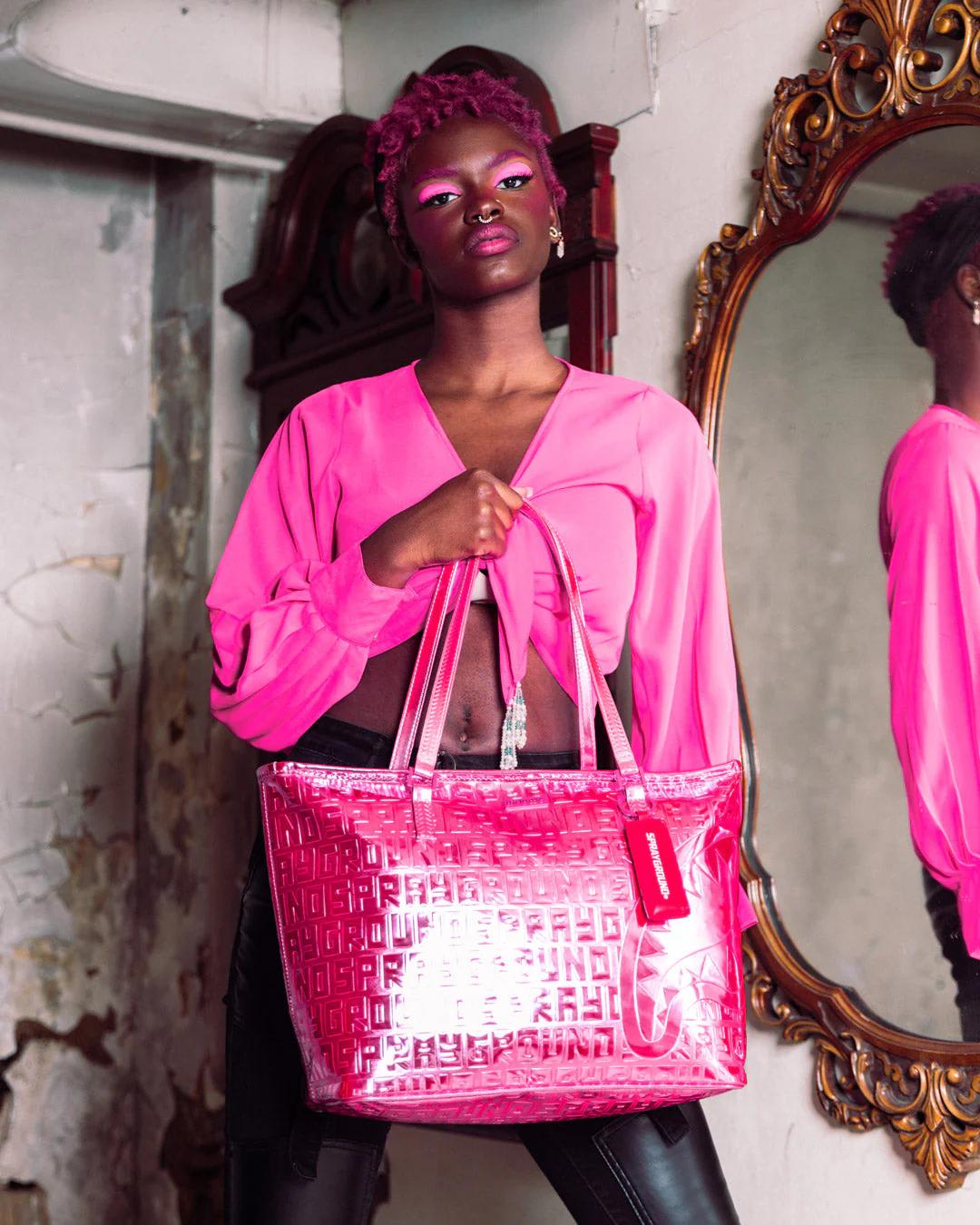 Sprayground INFINITI PINK DIAMOND TOTE