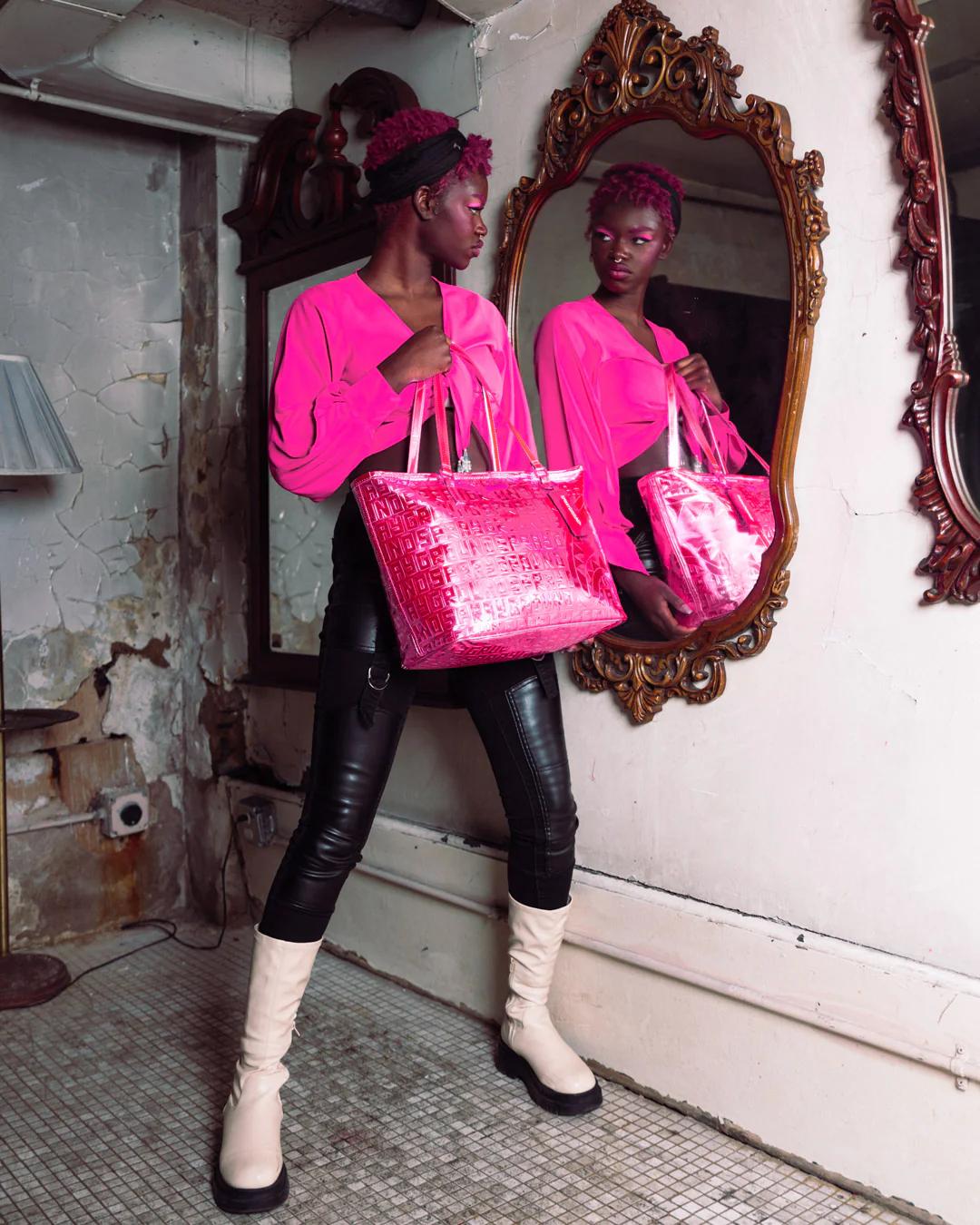 Sprayground INFINITI PINK DIAMOND TOTE