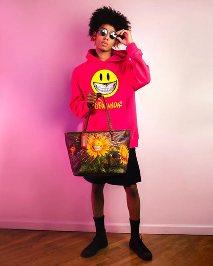 Sprayground SUNFLOWER GRIN RON ENGLISH COLLAB TOTE
