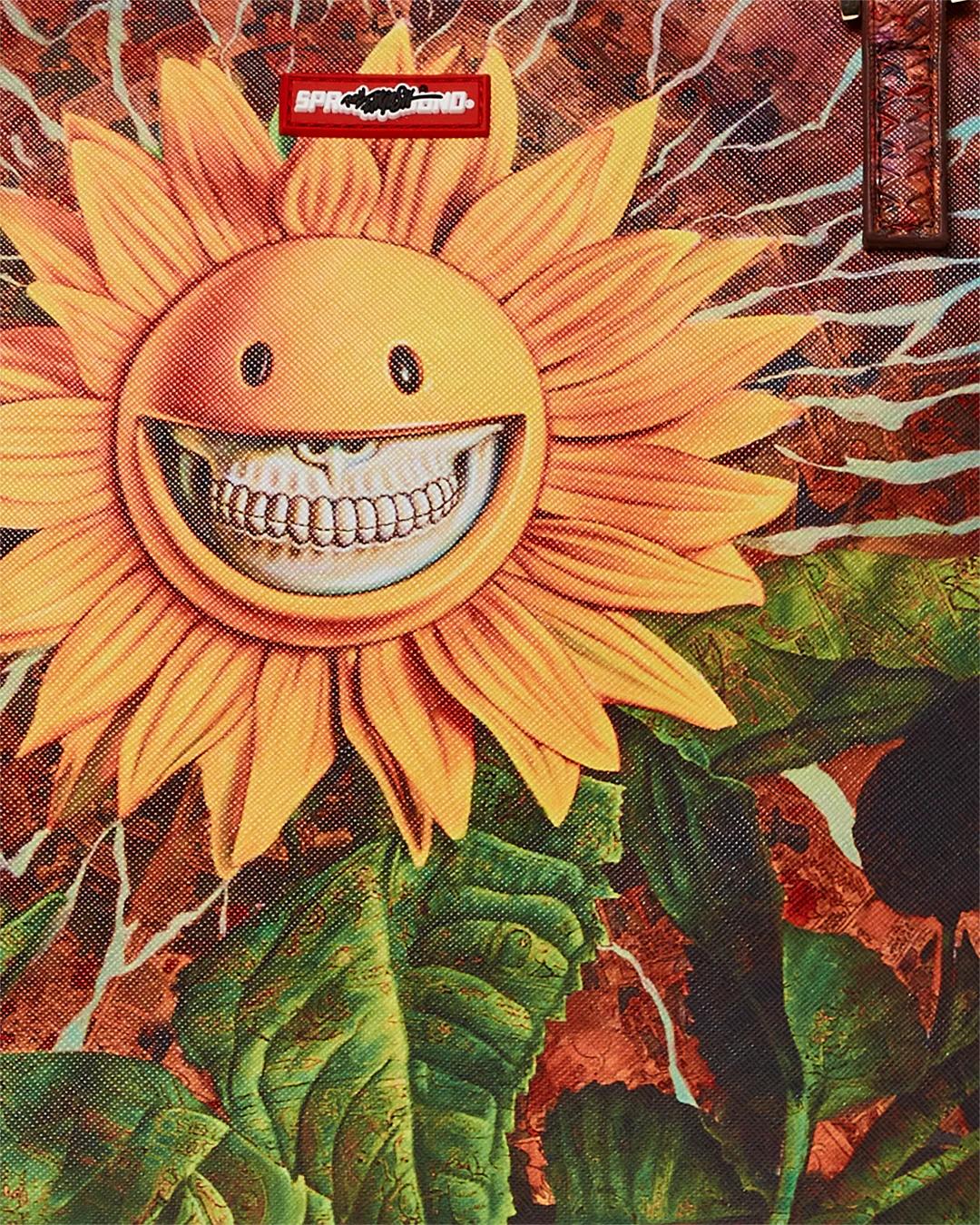 Sprayground SUNFLOWER GRIN RON ENGLISH COLLAB TOTE