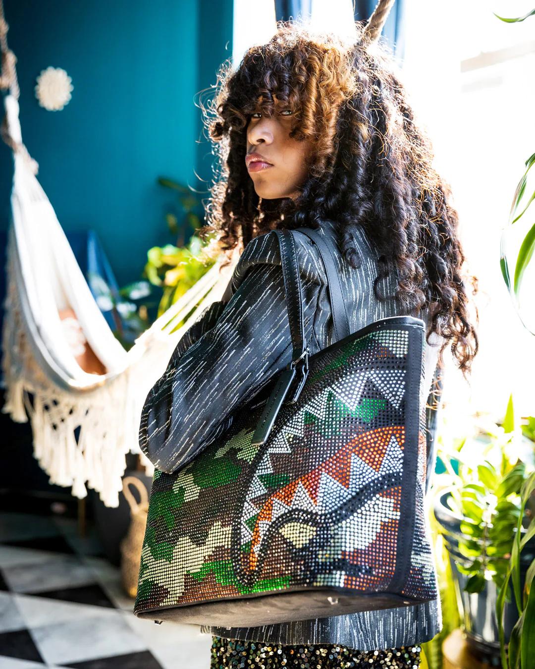 Sprayground TRINITY CAMO TOTE