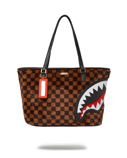 Sprayground FURRR SHARKS IN PARIS TOTE