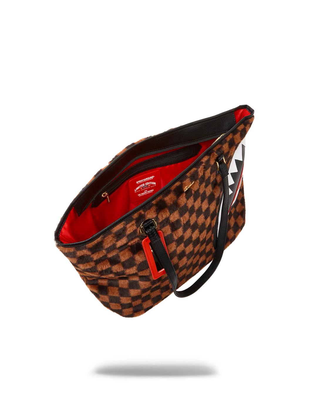 Sprayground FURRR SHARKS IN PARIS TOTE