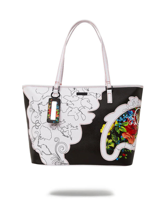 Sprayground THE FLORAL CUT TOTE