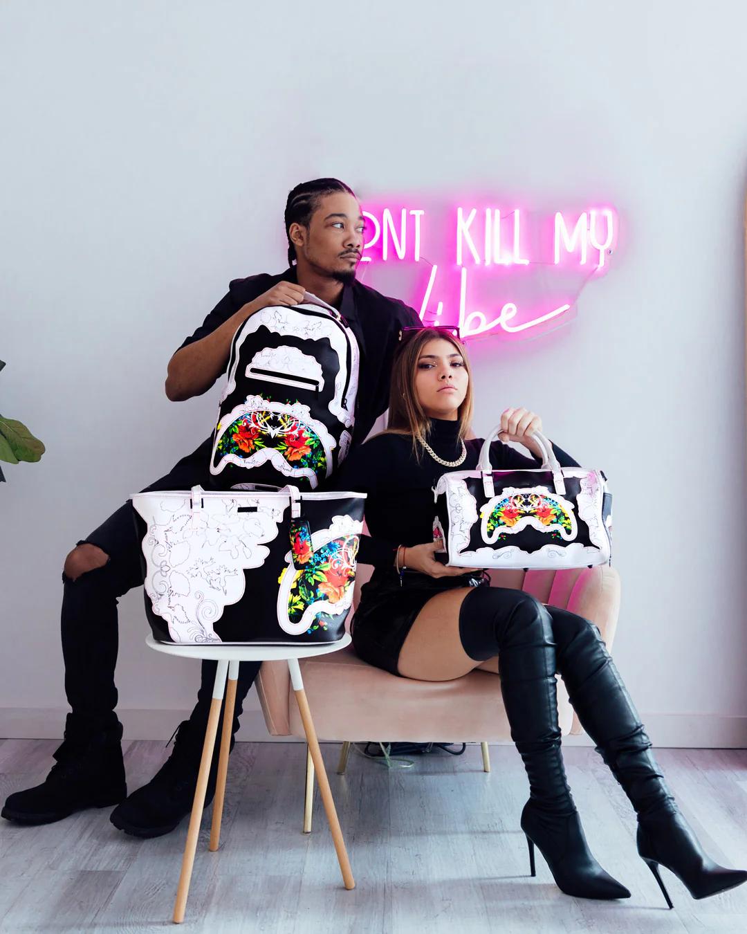 Sprayground THE FLORAL CUT TOTE